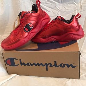 Champion 93Eighteen Metallic Sneakers Red men’s 12